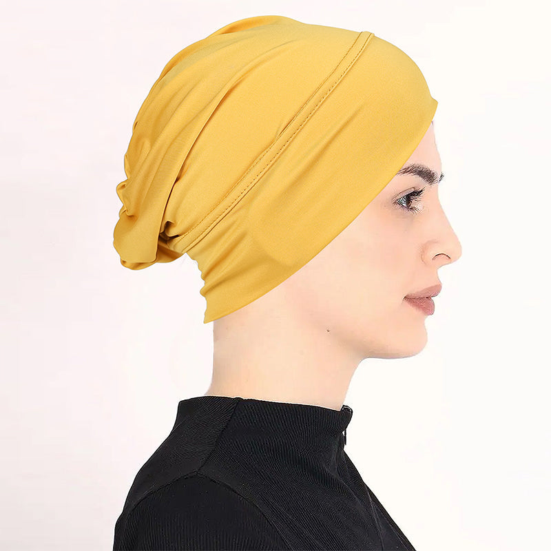 Mekana rastezljiva turbanska kapa za žene