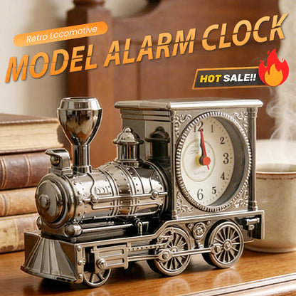 Retro model lokomotive, budilica