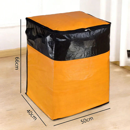 🥳VRUĆA RASPRODAJA 2026.🥳💞PRODANO 50 000+!📦🔥 50% POPUSTA! Sklopiva torba za pohranu i selidbu – izdržljivi PE, vodootporna. Iznimno velika 180 l, sklapa se ravno. Ojačane ručke, idealne za selidbu ili pohranu na tavanu. 🏠✨