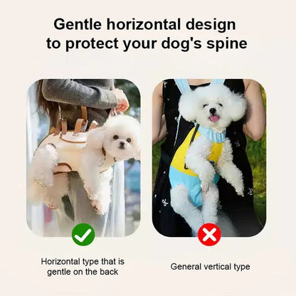 🐕🎒 2-u-1 transporter za kućne ljubimce - prozračan, siguran, udoban