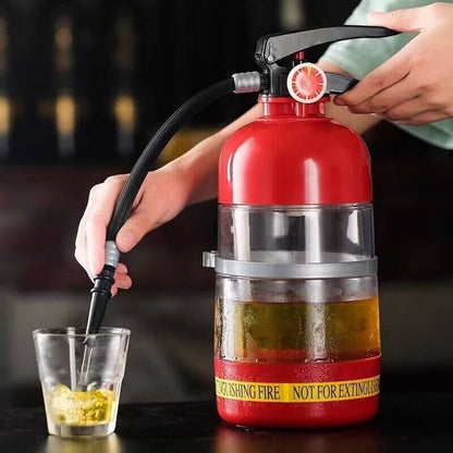 Popularna kanta za pivo u obliku aparata za gašenje požara - sustav za ručno prešanje piva u bačvi - idealno za javna gledanja i nogometne zabave 🍻⚽