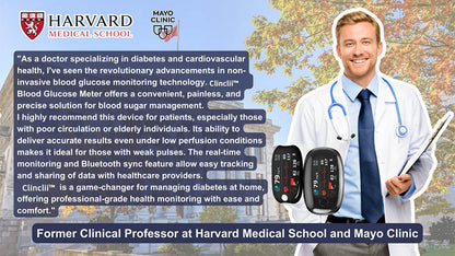 Clinclii™ GlucoSense laserski glukometar