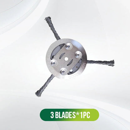 🔥 Zamjenjiva rezna glava za kosilicu / trimer - čelična rezna glava za košnju travnjaka 🌿✂️⚙️