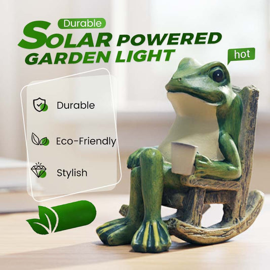 🐸Ukras za ljuljanje u obliku žabe na solarni pogon