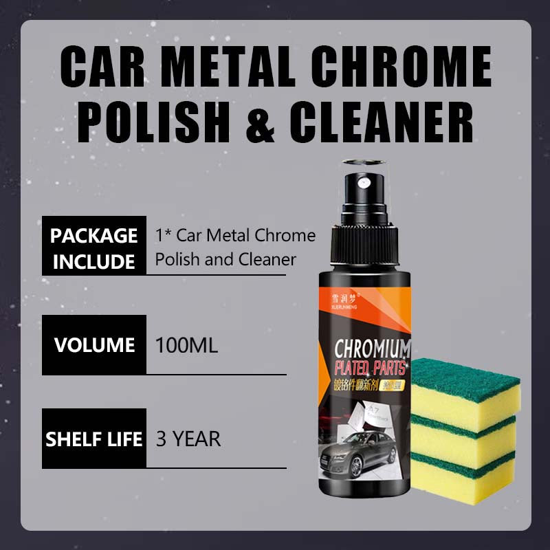 Sredstvo za njegu automobila za metal i krom - sredstvo za poliranje i čišćenje