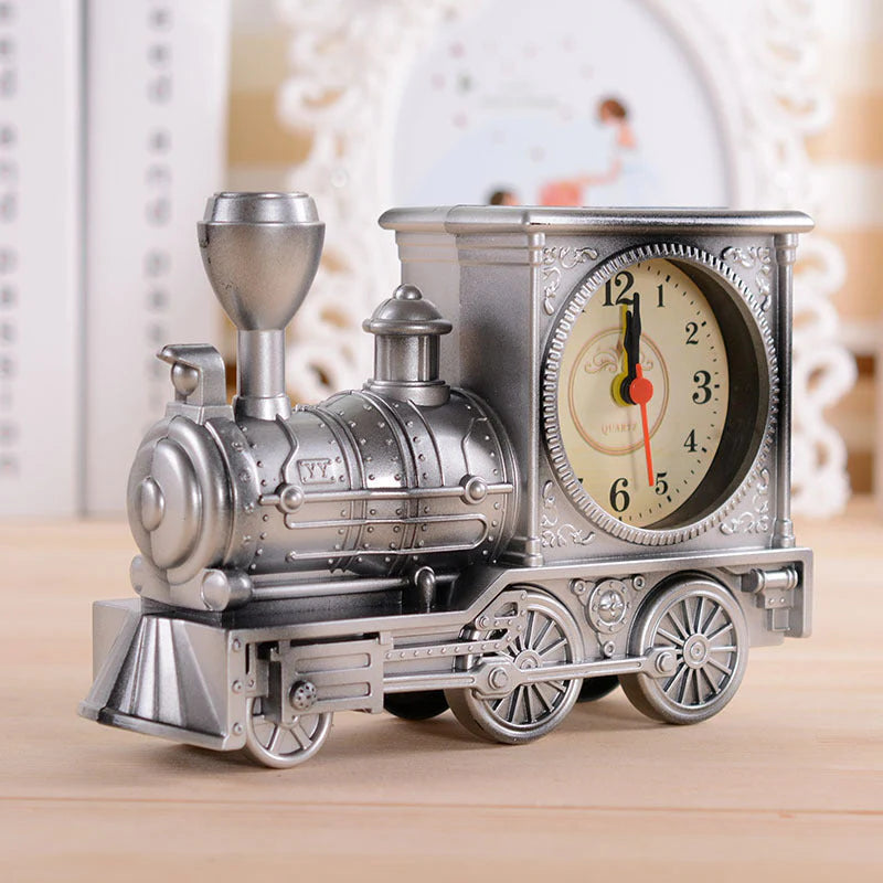 Retro model lokomotive, budilica