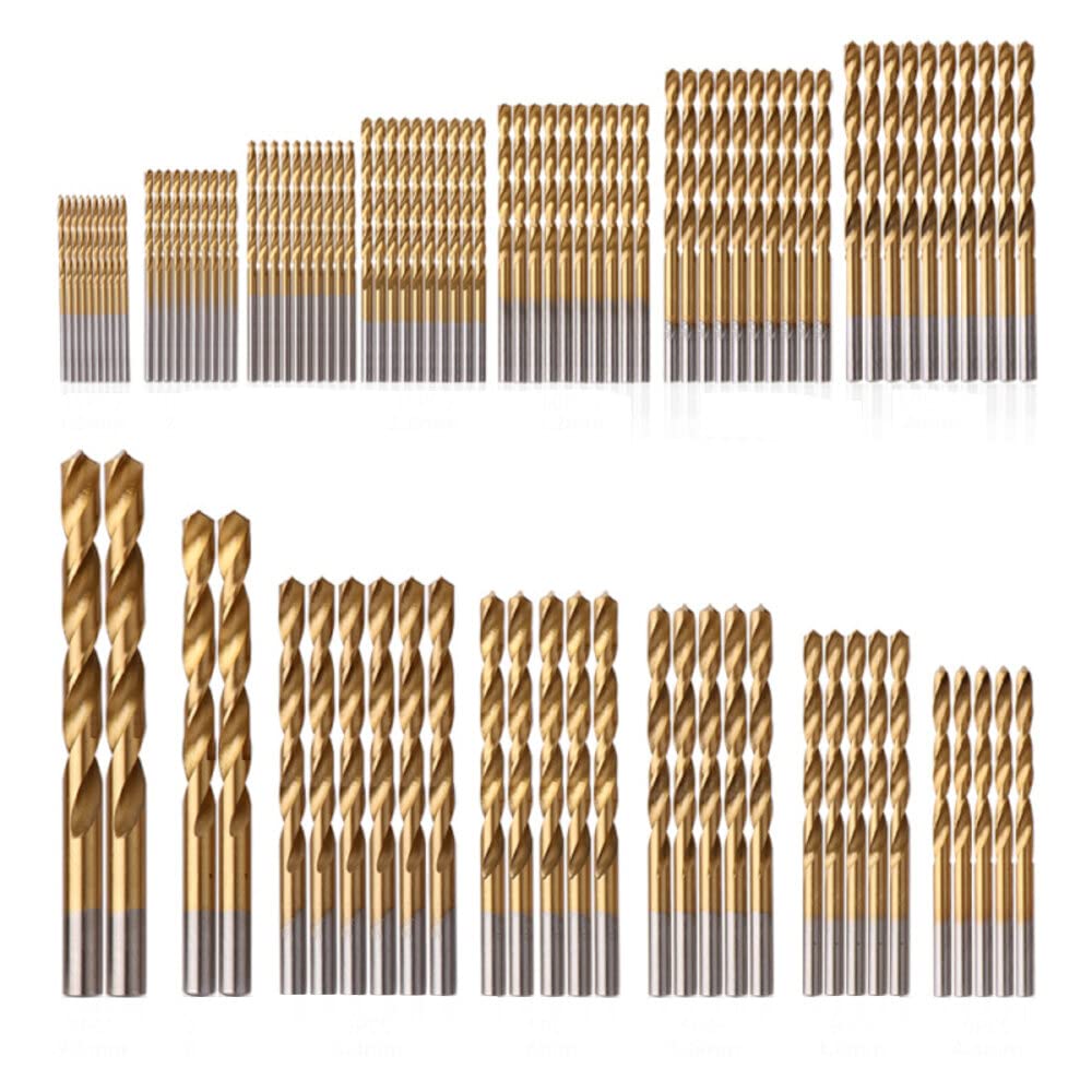 💥ZADNJI DAN POPUSTA 49%💥 - Set svrdala od titana, vrh 135°, komplet svrdala za brzorezni čelik