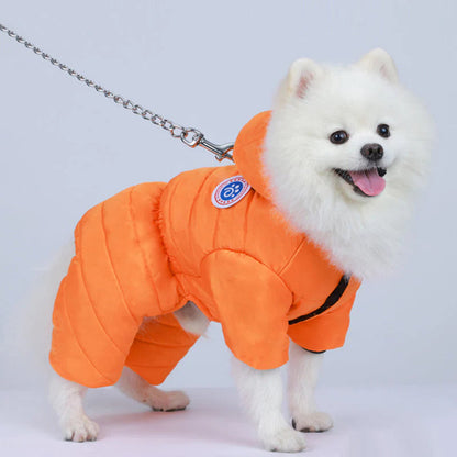 Топли, ветроустойчиви зимни дрехи за кучета🐕