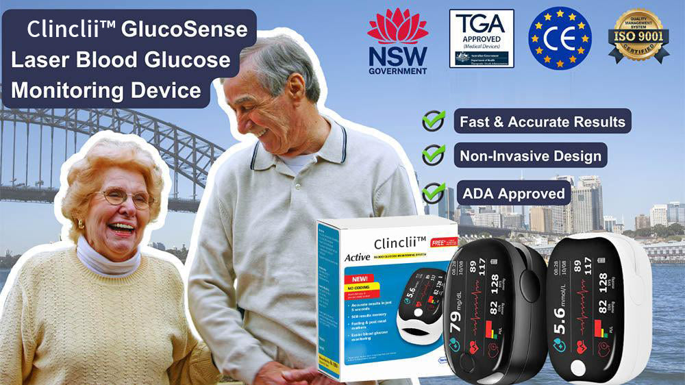 Clinclii™ GlucoSense laserski glukometar