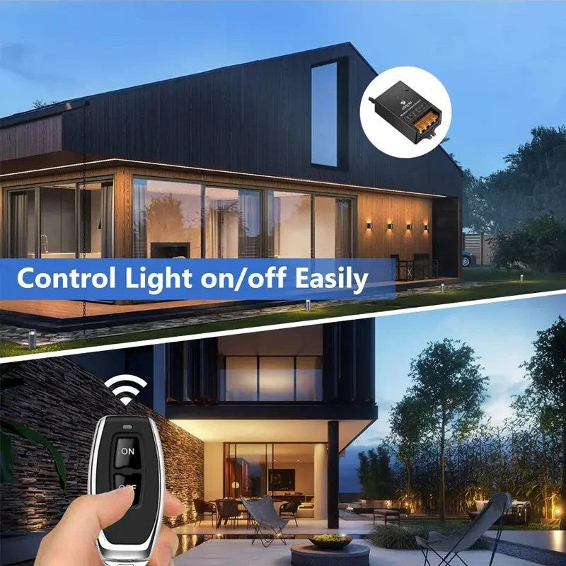 🏡 Set s bežičnim prekidačem i prijemnikom daljinskog upravljača 📡💡