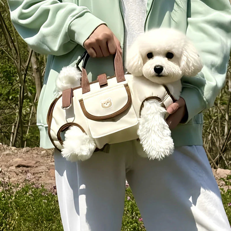 🐕🎒 2-u-1 transporter za kućne ljubimce - prozračan, siguran, udoban