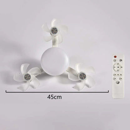 🌀 50% popusta💥Stropni ventilator s LED lampom i daljinskim upravljačem