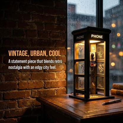 ✨Vintage atmosferska lampa, u stilu telefonske govornice