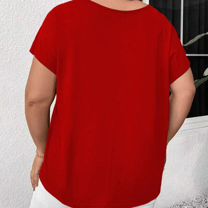 Ženska bluza s V-izrezom