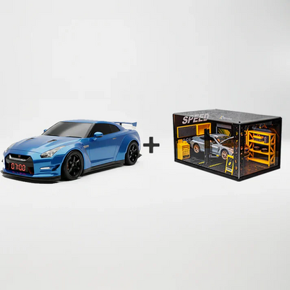 📢📢60% POPUSTA!!🎅【🎁Savršen poklon🎁】🎄Budilica za hiperautomobile – 🏎️GTR realističan motor i svjetlosni efekti