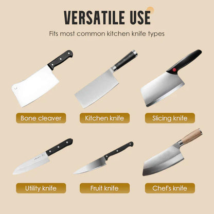 🔪✨ Automatski oštrač za kuhinjske noževe | Savršeno oštre oštrice jednim povlačenjem