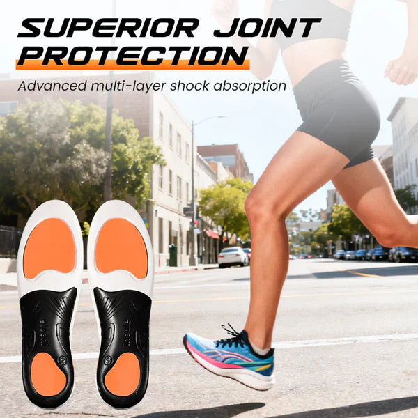 👟Sportski uložak koji apsorbira udarce sa zakrivljenim potplatom🏃‍♂️⚡