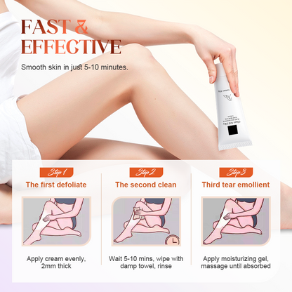 Nježna depilacijska krema za meku i svilenkastu kožu